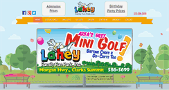 Desktop Screenshot of laheyfunpark.com